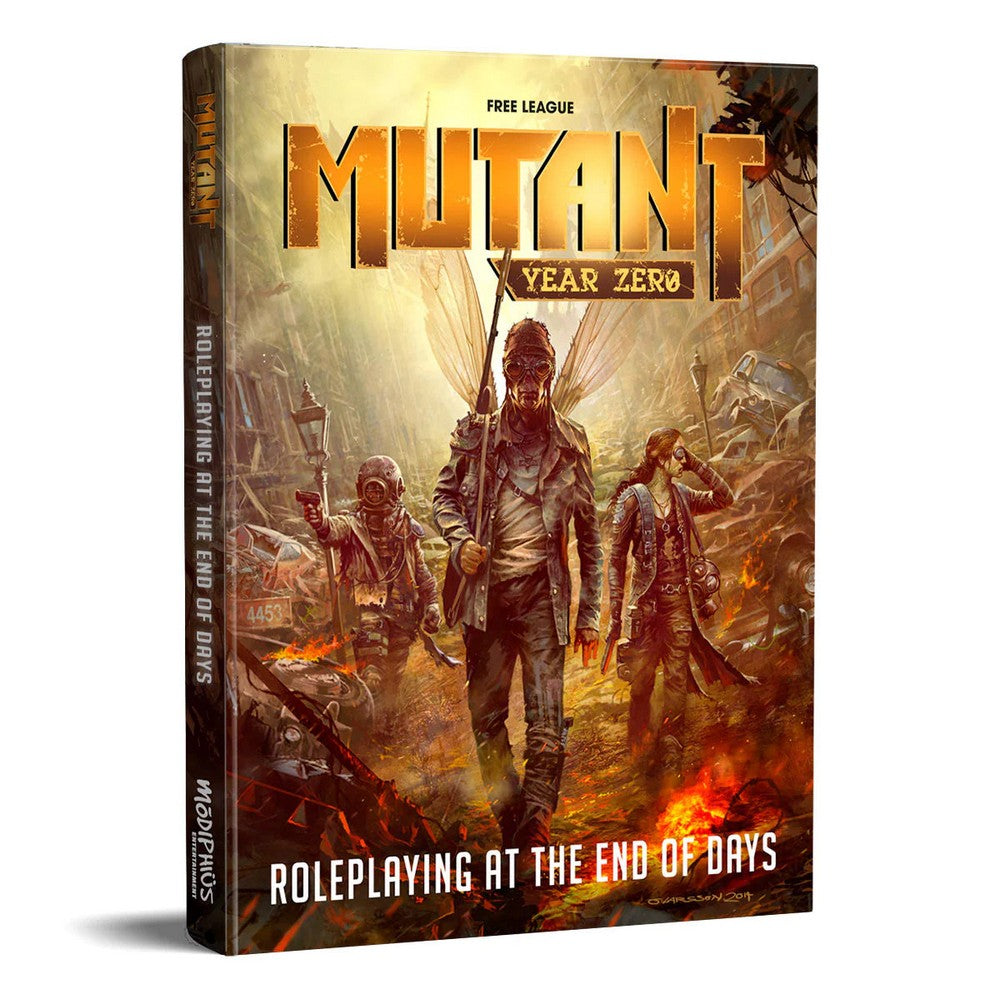 PREORDER Mutant: Year Zero Core Rulebook (Post-Apocalyptic RPG Hardback)