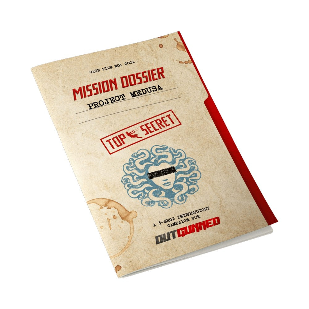 PREORDER Outgunned Mission Dossier: Project Medusa