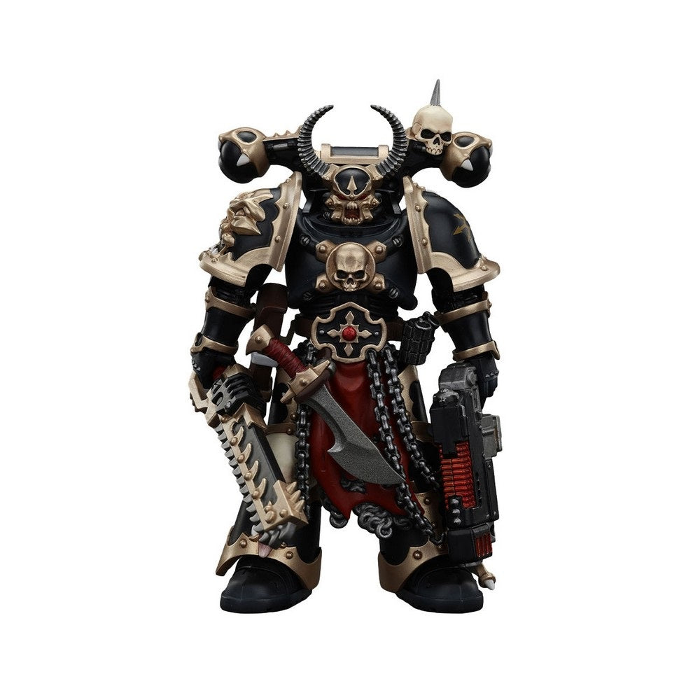 PREORDER Warhammer Collectibles: 1/18 Scale Chaos Space Marines Black Legion Chosen w Combi-melta