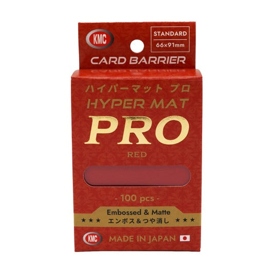 KMC: Sleeves  Hyper MAT PRO: Red