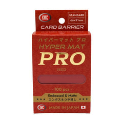 KMC: Sleeves  Hyper MAT PRO: Red