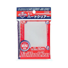 KMC: Mini Sleeves  Hard Clear