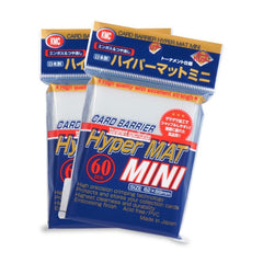 KMC: Mini Sleeves  Hyper MAT: Clear