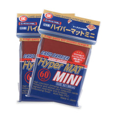 KMC: Mini Sleeves  Hyper MAT: Red