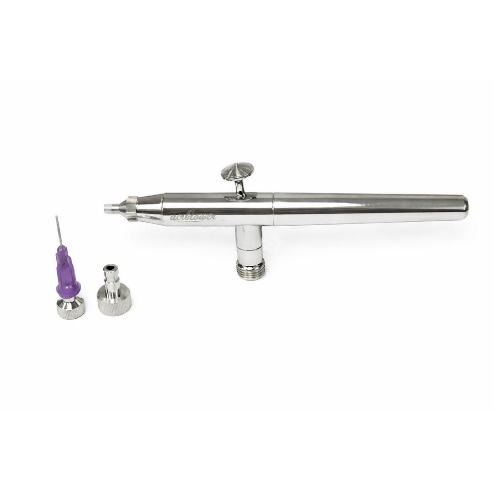 PREORDER H&S Airbrushes - micro air blow gun - universal nozzle protect; hose & air needle 0.5mm