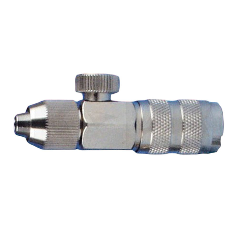 PREORDER H&S Airbrushes - quick coupling nd 2.7mm - adjustable & screw socket for braided hose 3.3x7mm