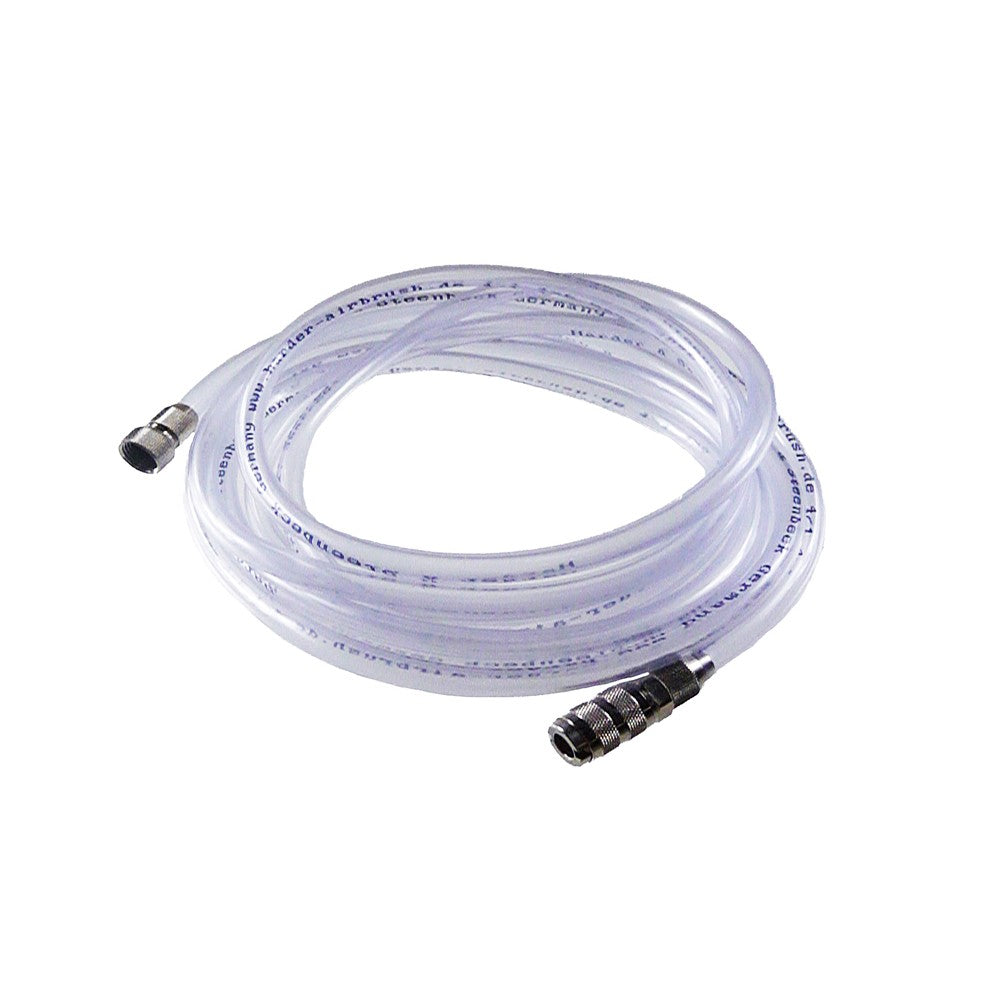 PREORDER H&S Airbrushes - complete hose 2.5m (4x6mm) - quick coupling nd 2.7mm - G 1/8 female thread