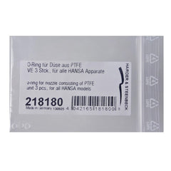 PREORDER H&S Airbrushes - o-ring for nozzle consisting of PTFE - unit 3 pcs. - for all HANSA models