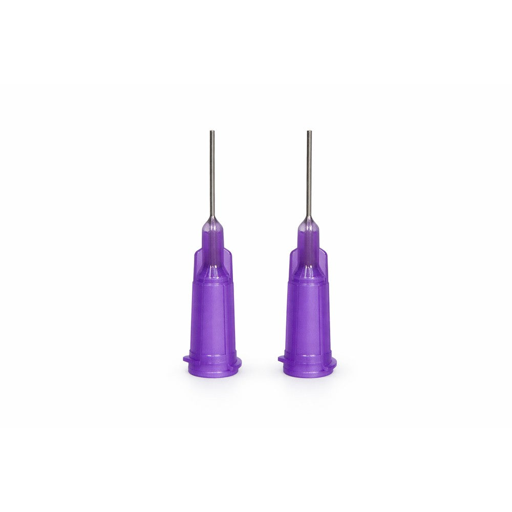 PREORDER H&S Airbrushes - air needle 12.5mm long / 0.5mm - purple - unit 2 needles - for airblower