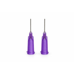 PREORDER H&S Airbrushes - air needle 12.5mm long / 0.5mm - purple - unit 2 needles - for airblower