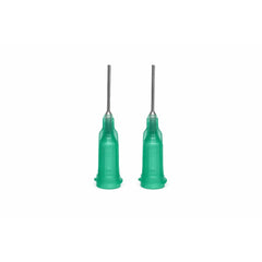 PREORDER H&S Airbrushes - air needle 12.5mm long / 0.8mm - green - unit 2 needles - for airblower
