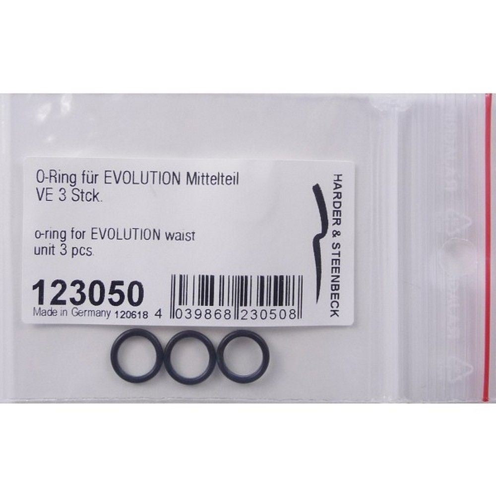 PREORDER H&S Airbrushes - o-ring for EVOLUTION waist - unit 3 pcs.