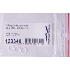 PREORDER H&S Airbrushes - o-ring for cup - unit 3 pcs. - PTFE