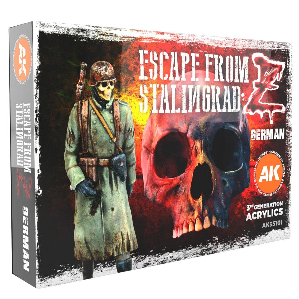 PREORDER Raybox Games: WWII German Zombie Paint Set - Escape from Stalingrad Z
