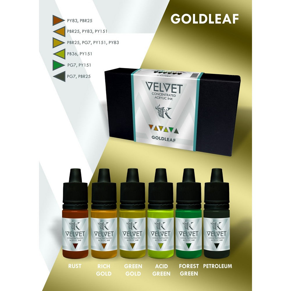 PREORDER Velvet Inks Goldleaf