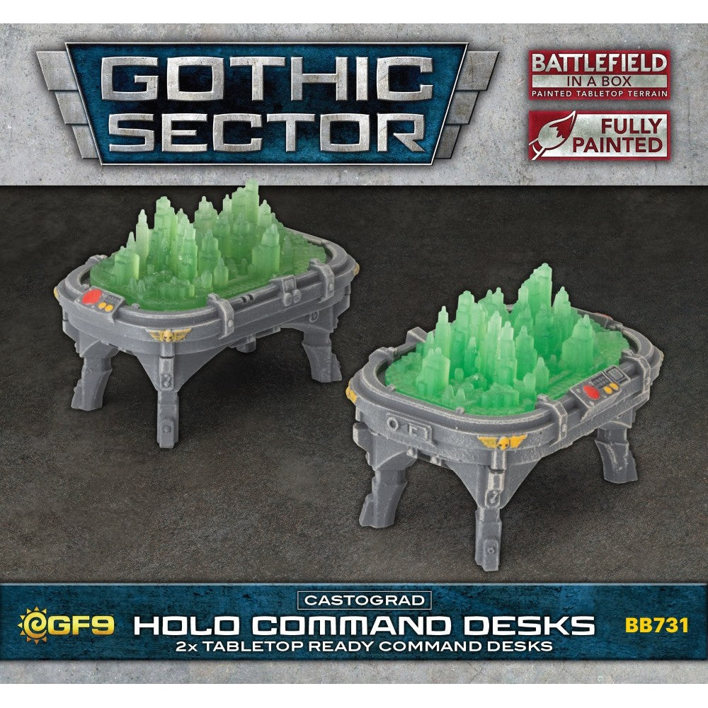 PREORDER Battlefield in a Box: Gothic Sector  Castograd Holo Command Desk