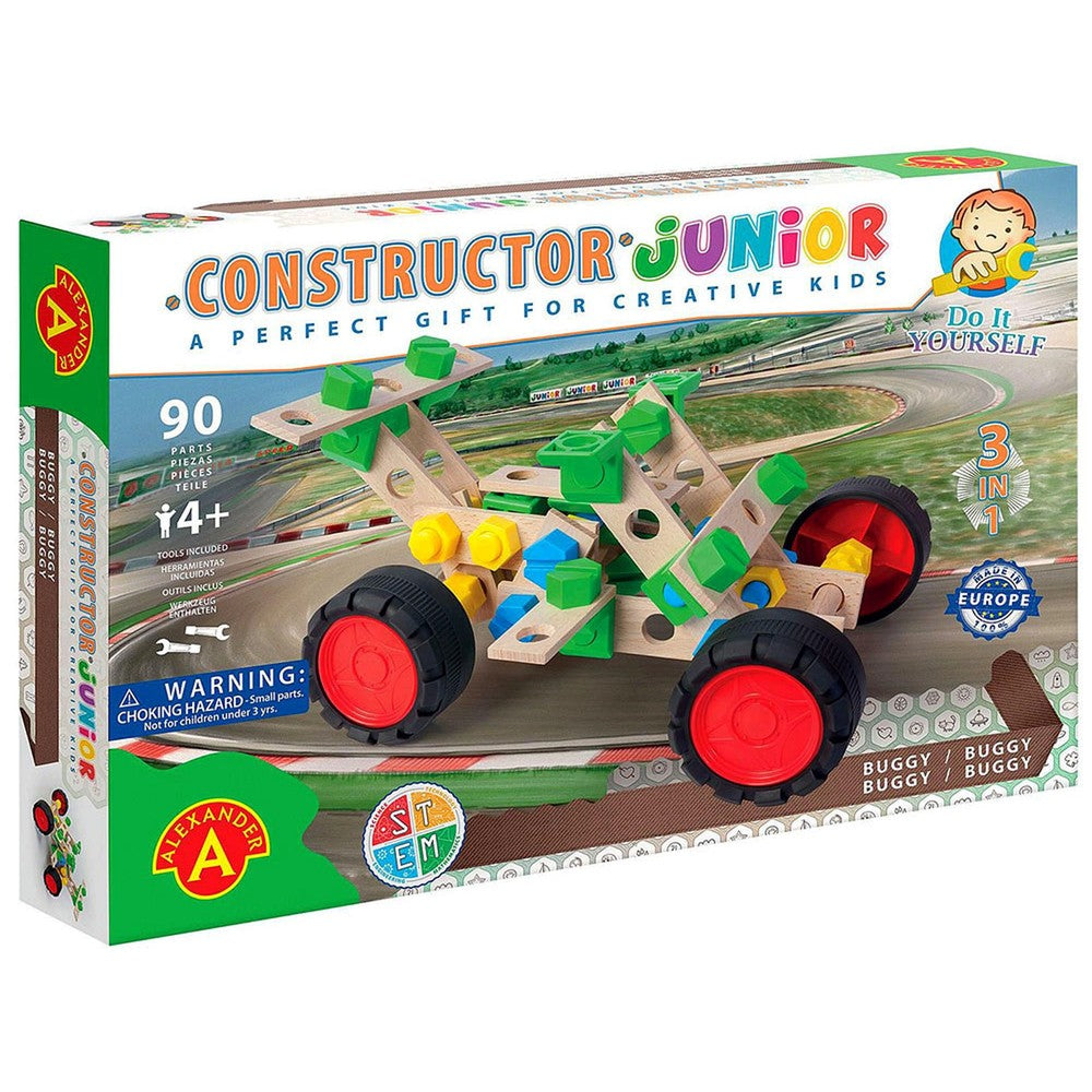 Constructor - Junior Buggy 3-In-1 90 pc