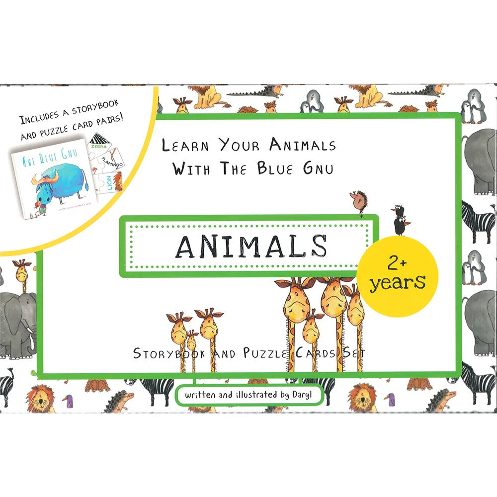 Animals Storybook & Pzl Cards