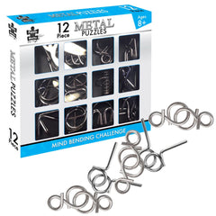 Puzzle - BMS - 12 Metal Puzzles