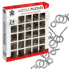 Puzzle - BMS - 24 Metal Puzzles Pack
