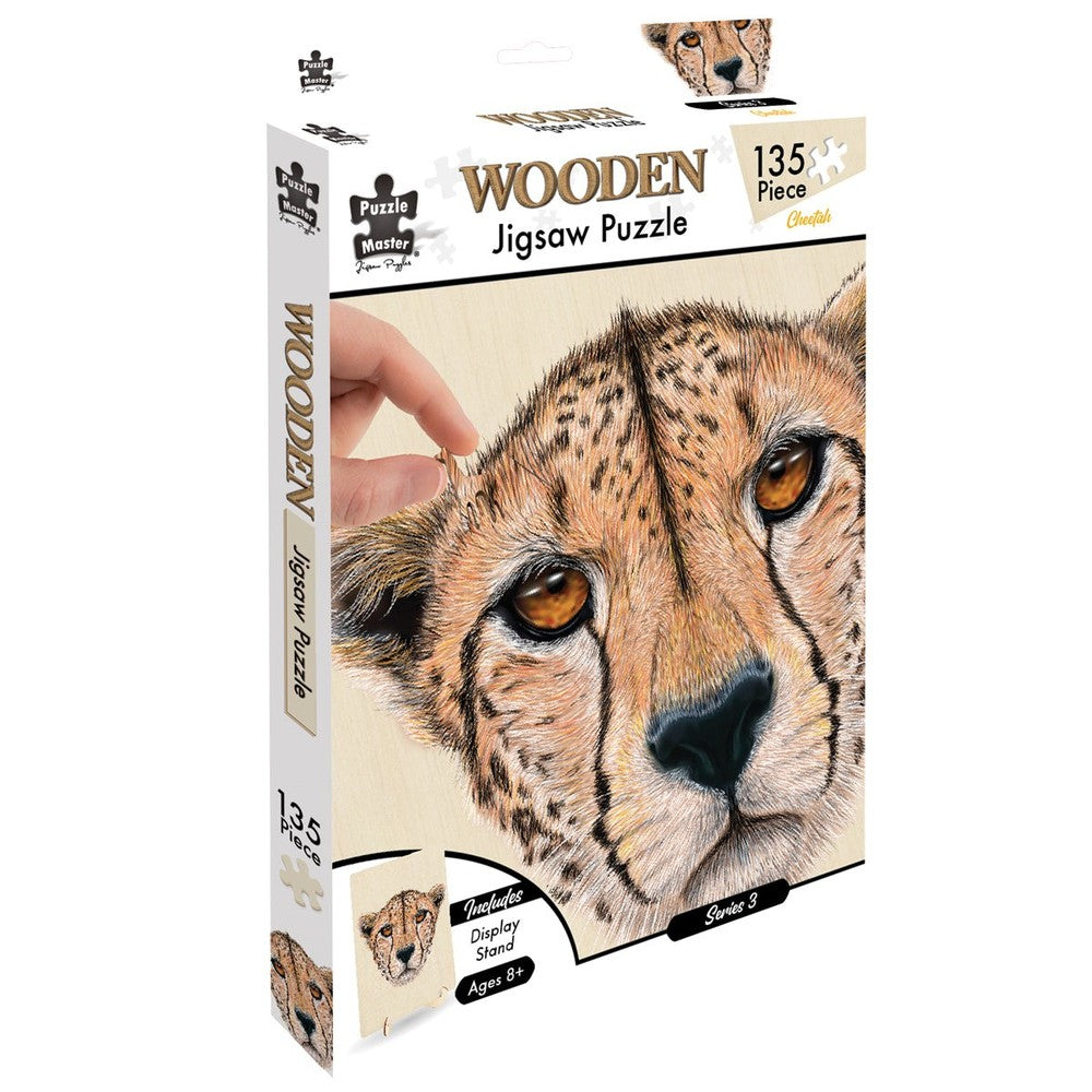 Puzzle - BMS - Cheetah Wooden Jigsaw 127Pc