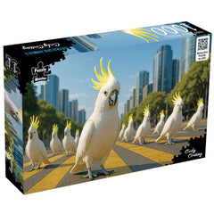 Puzzle - BMS - Cocky Crossing Jigsaw 1000Pc