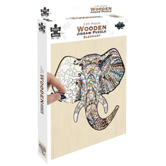 Puzzle - BMS - Elephant Wooden Jigsaw 137Pc