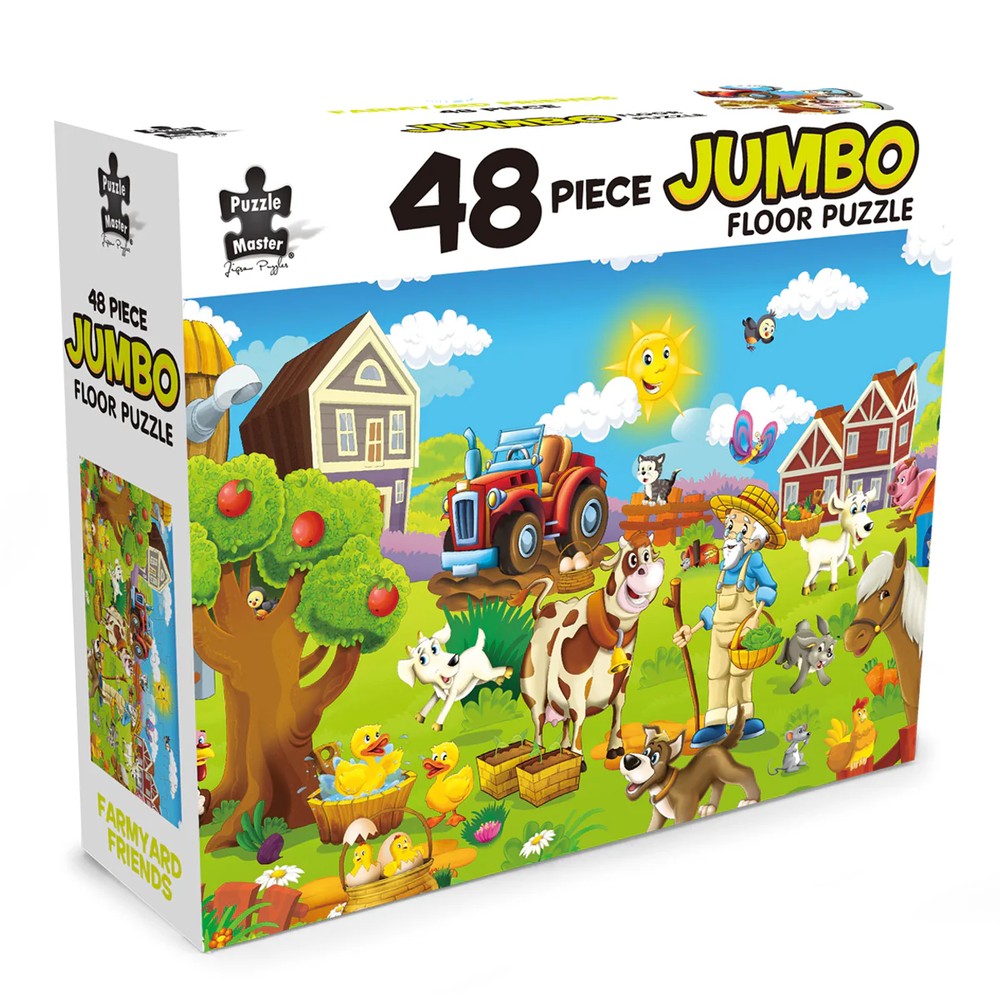 Puzzle - BMS - Farmyard Friends Jumbo Fl Puz