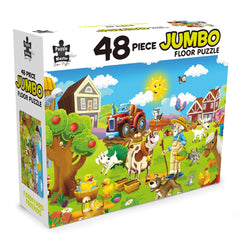 Puzzle - BMS - Farmyard Friends Jumbo Fl Puz