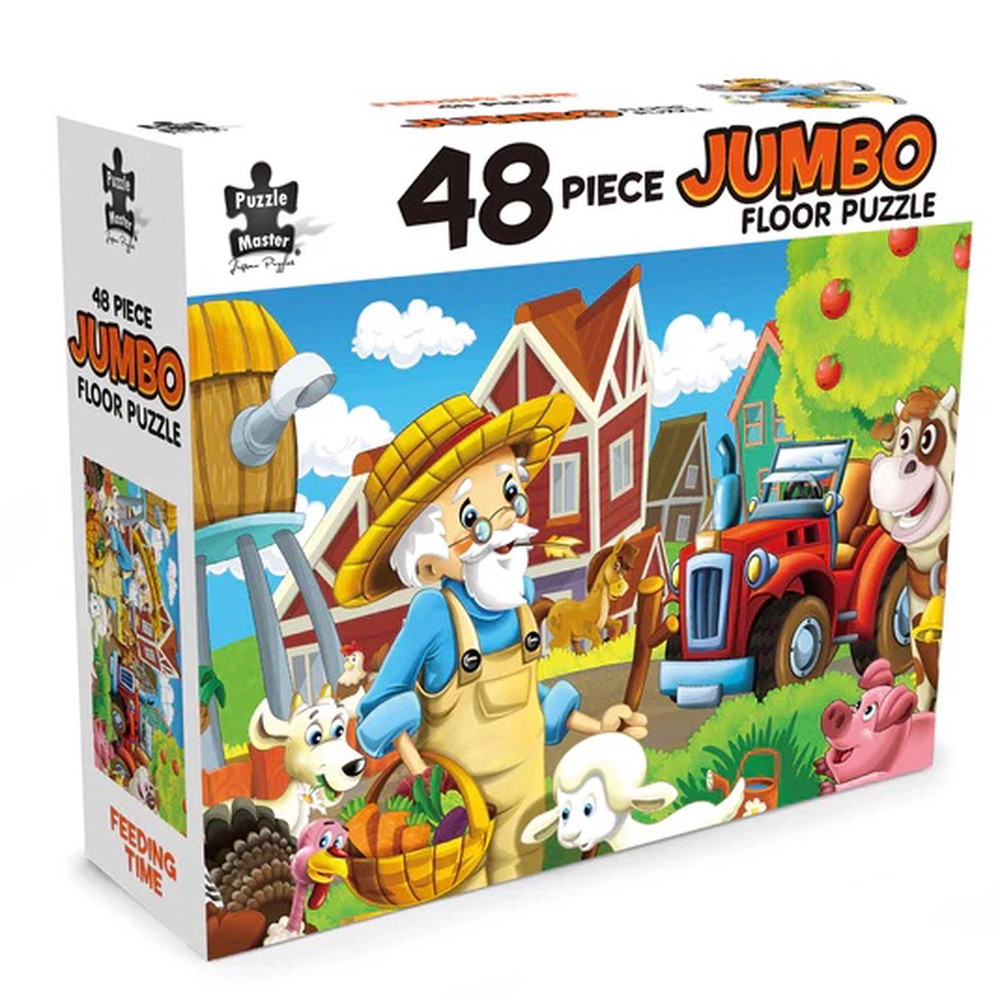 Puzzle - BMS - Feeding Time Jumbo Floor Puz