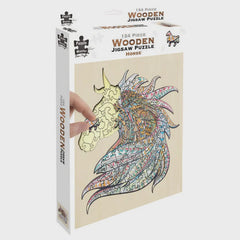 Puzzle - BMS - Horse Wooden Jigsaw 124Pc