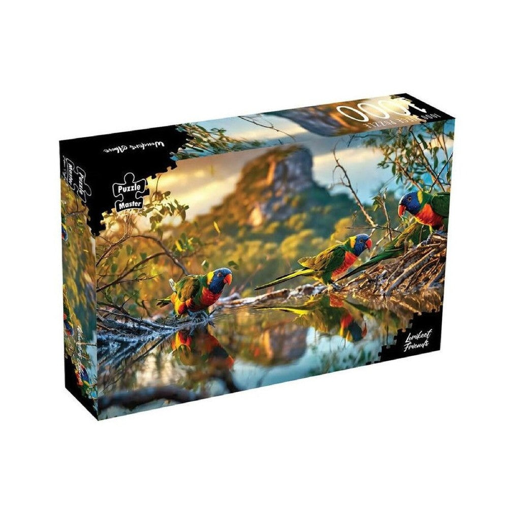 Puzzle - BMS - Lorikeet Friends 1000Pc