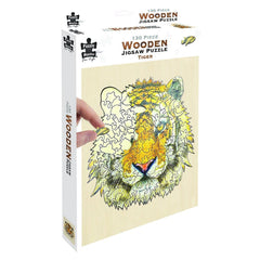 Puzzle - BMS - Tiger 2 Wooden Jigsaw 130Pc