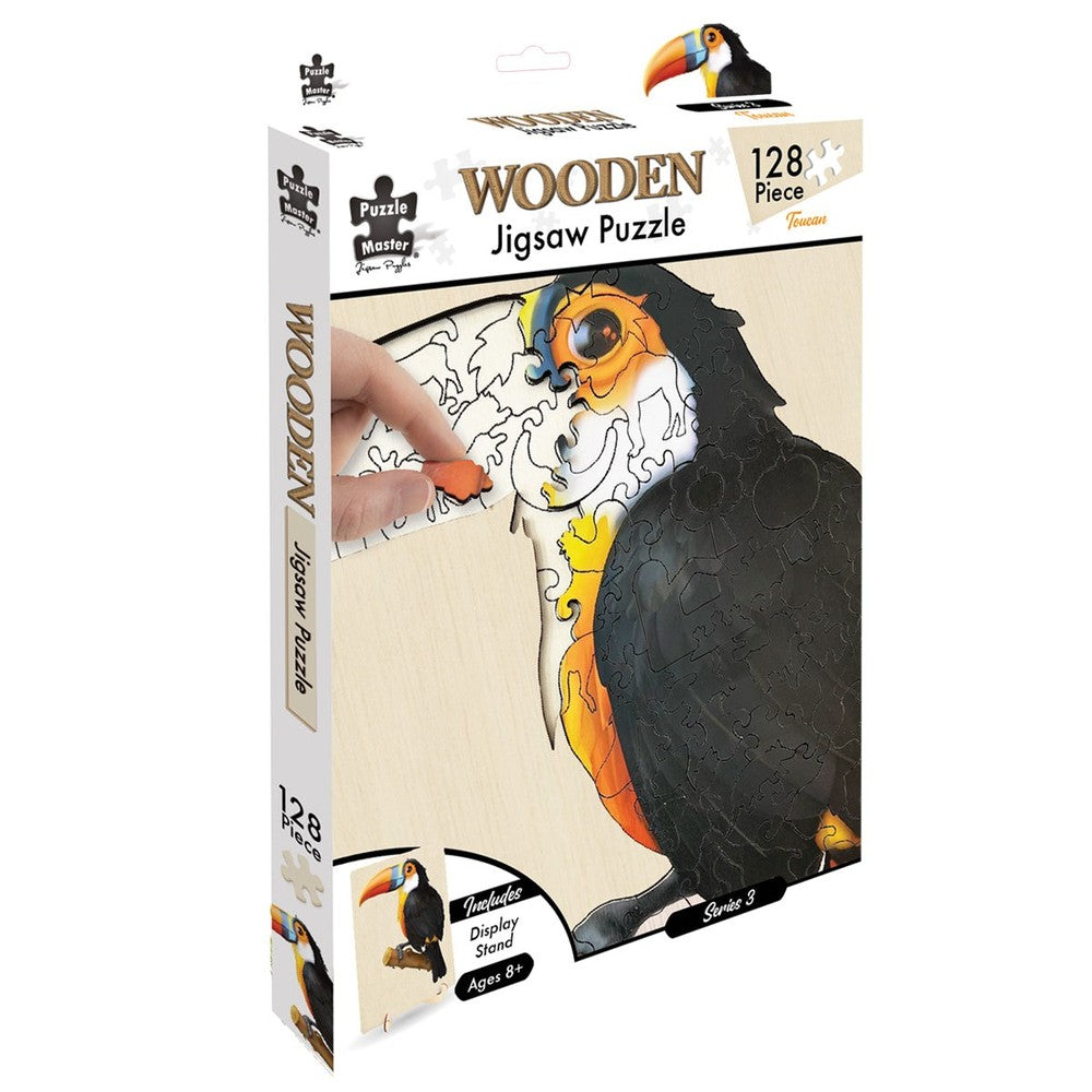 Puzzle - BMS - Toucan Wooden Jigsaw 127Pc