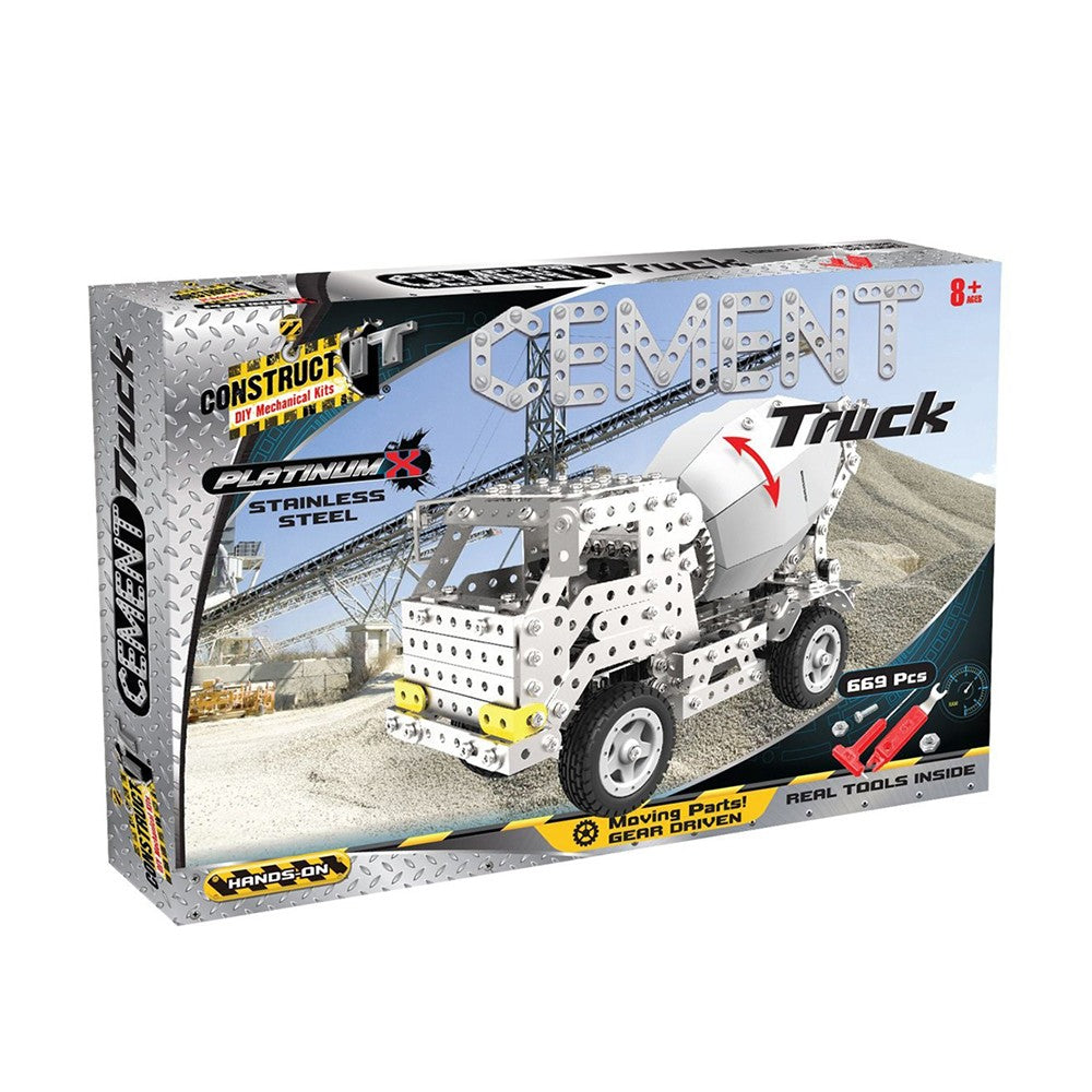 Puzzle - Construct It Cement Truck 638P