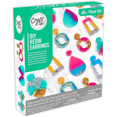 Puzzle - Resin Earrings Diy Kit