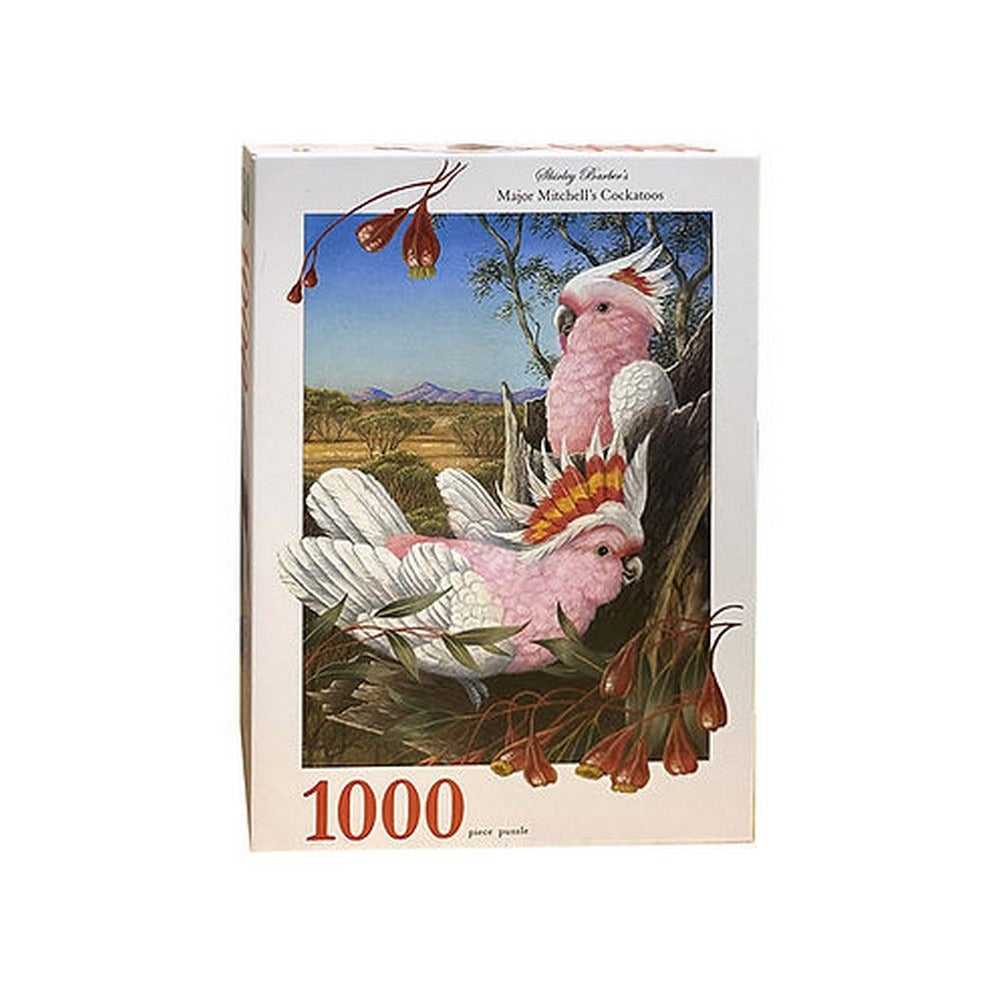 Puzzle - Major Mitchells Cockatoos
