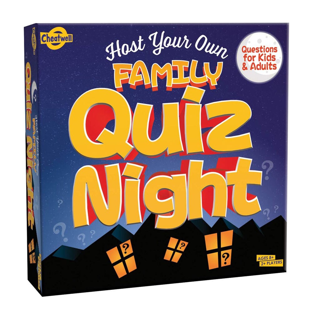 PREORDER Family Quiz Night Board Game