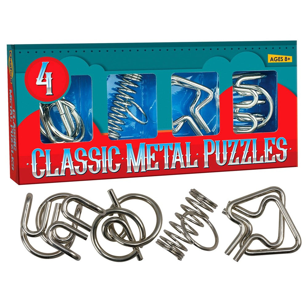 PREORDER Puzzle - Cheatwell - 4 Classic Metal Puzzles