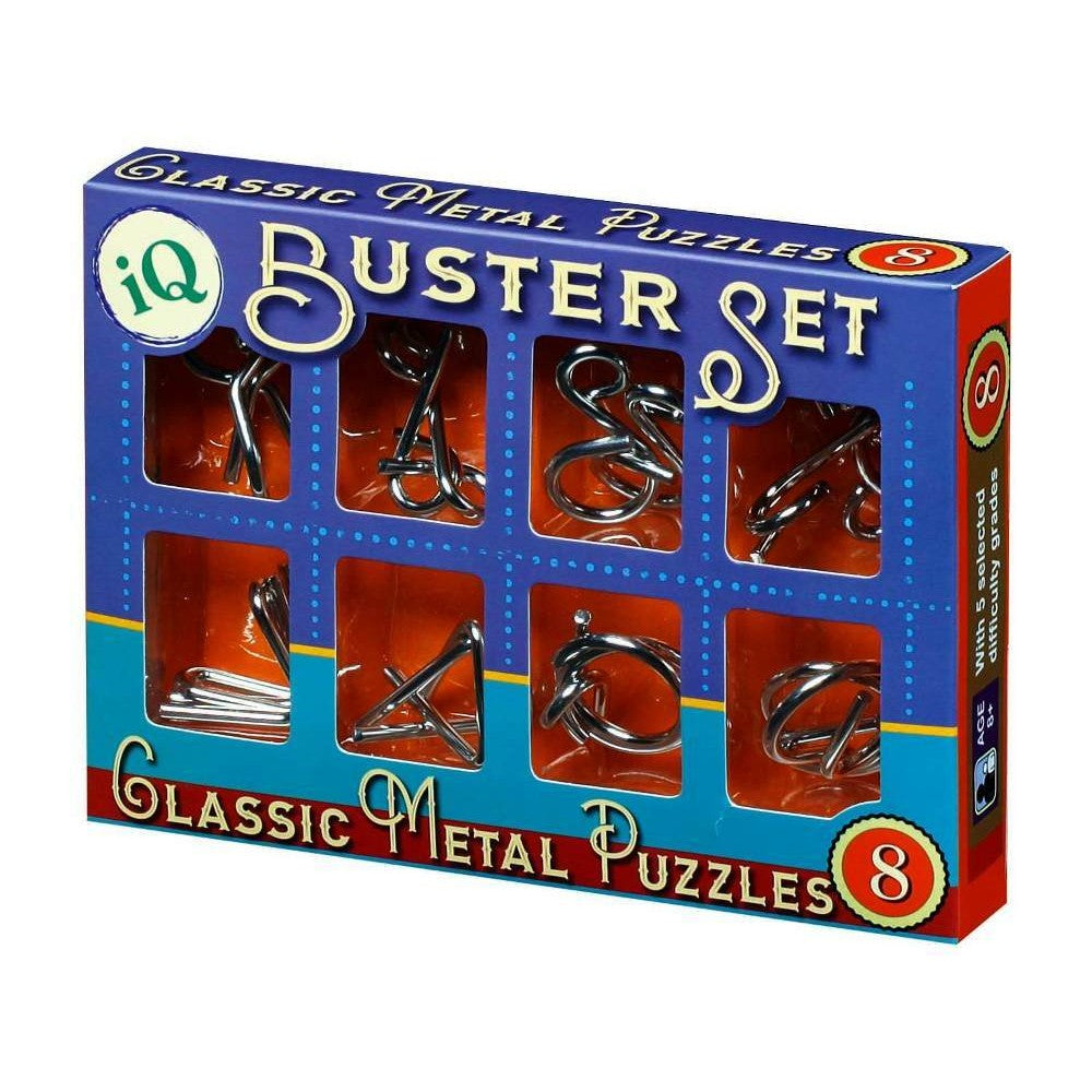 PREORDER Puzzle - Cheatwell - 8 Classic Metal Puzzles