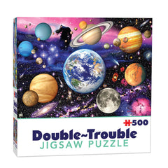 Puzzle - Cheatwell - Double-Trouble 500Pc Planets