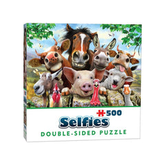 Puzzle - Cheatwell - Selfies D/Sided 500Pc Farm