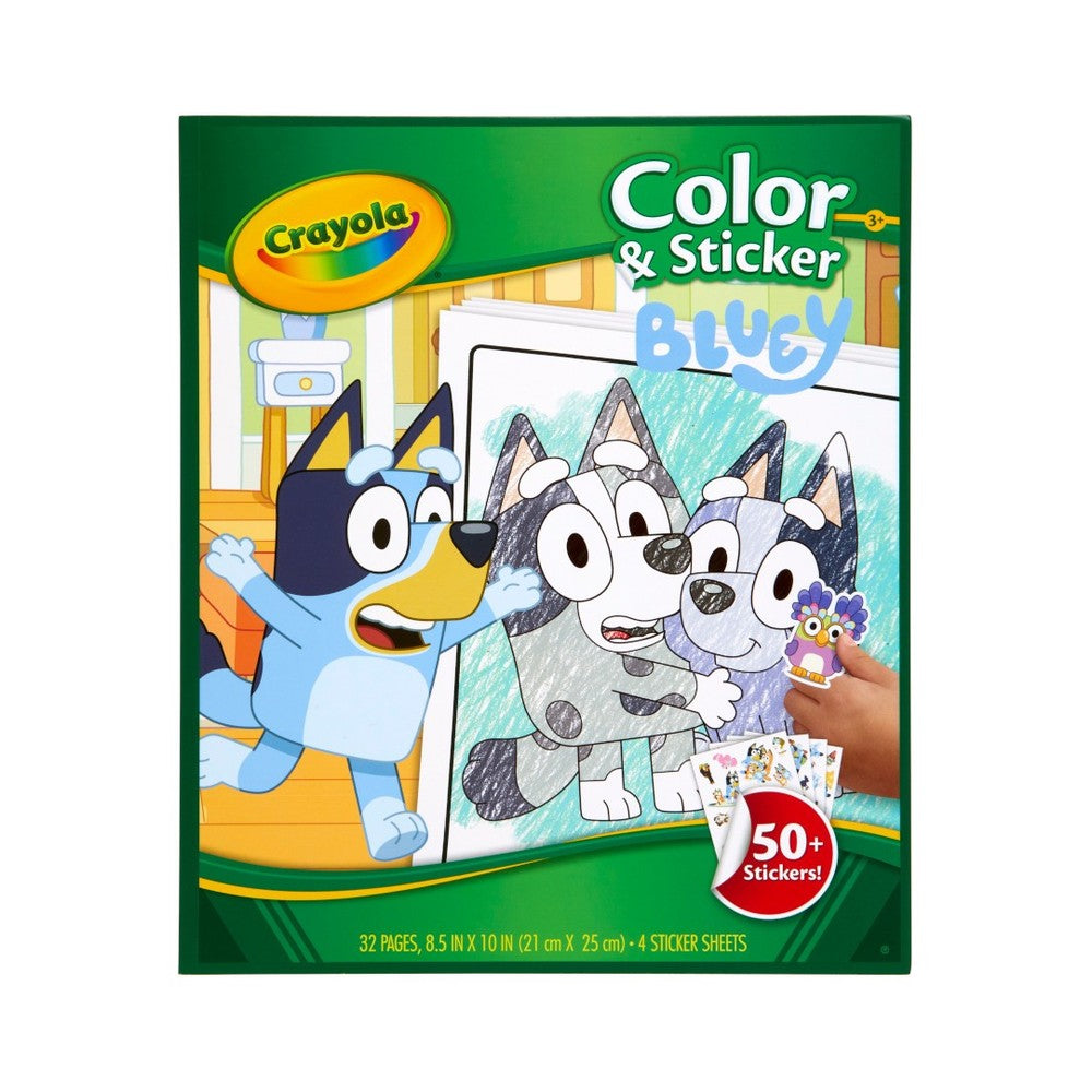 Bluey Colour & Sticker