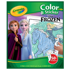 Frozen Colour & Sticker Book