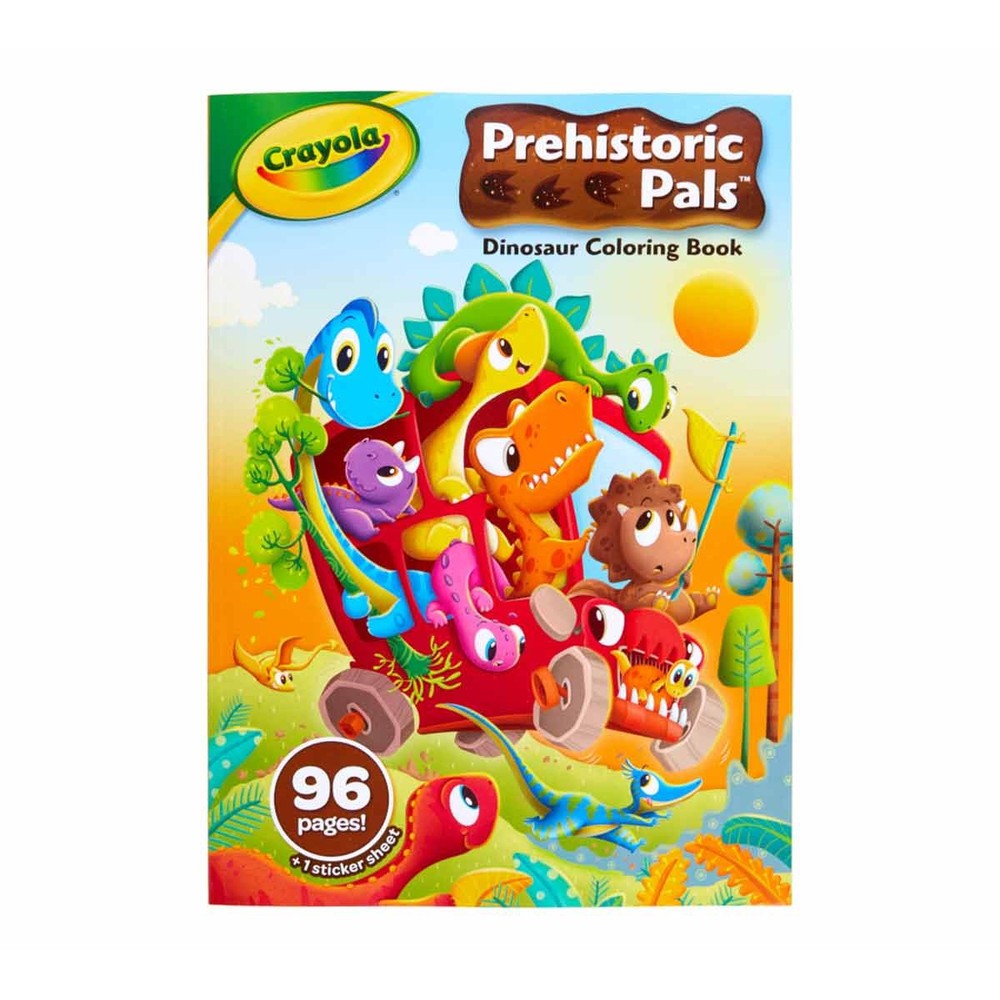 Prehistoric Pals Colour Book