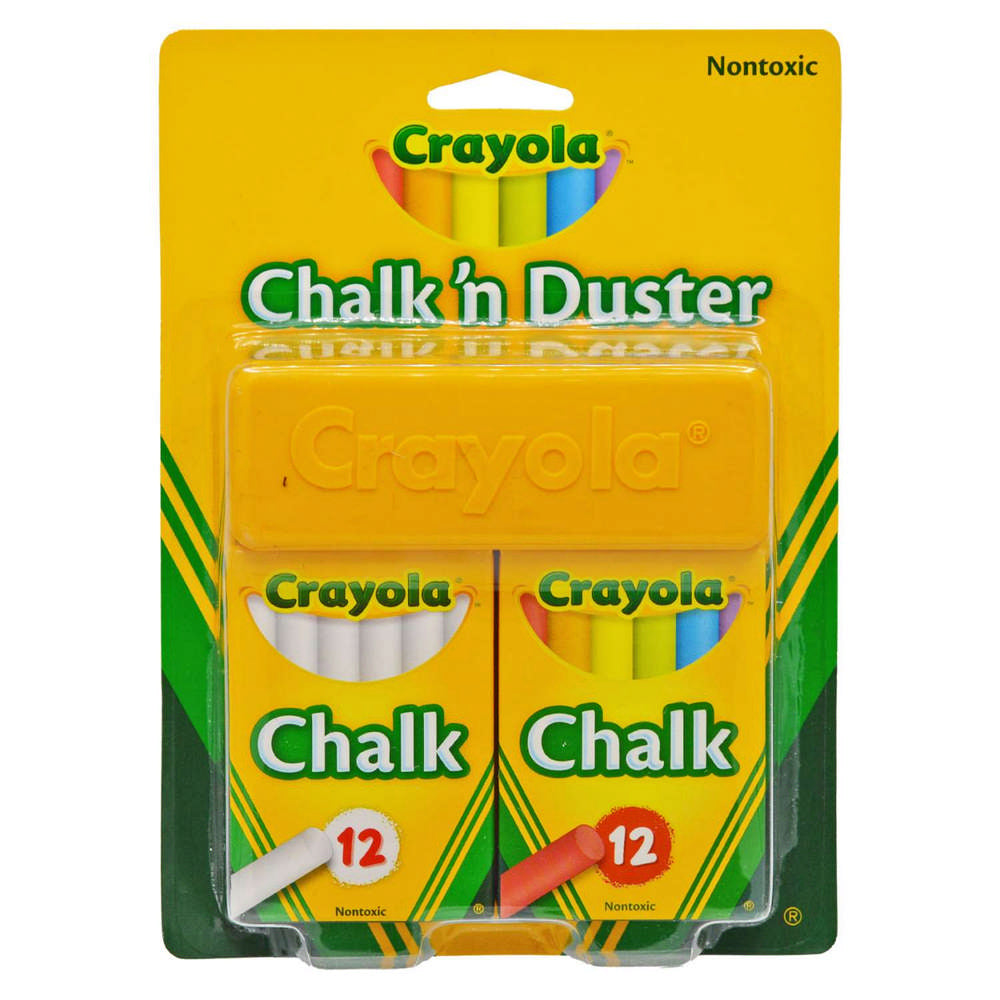 Chalk N Duster Blister Pack