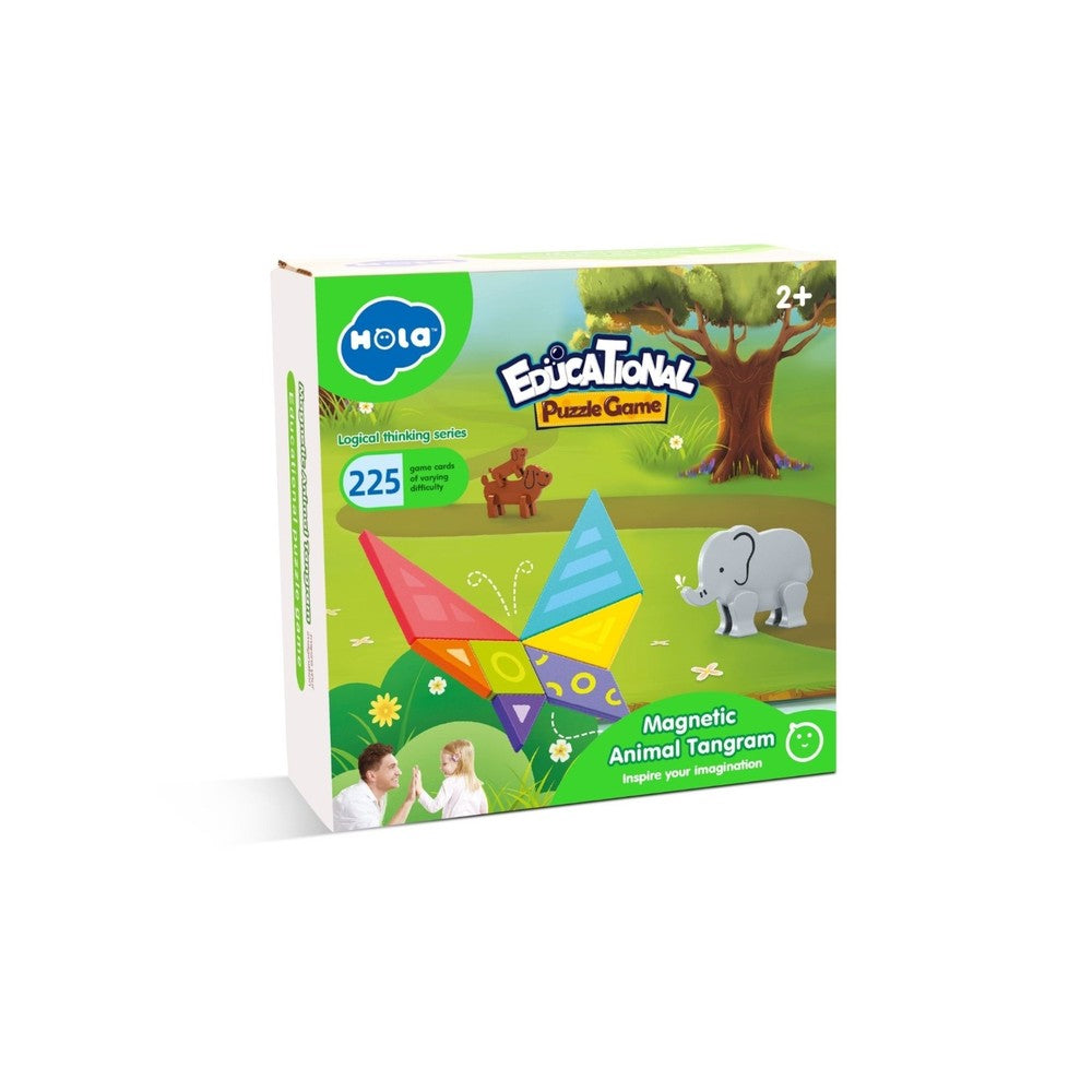 Puzzle - Hola - Animal Tangram Magnetic