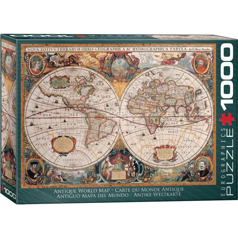 Puzzle - Eurographics - Antique World Map # 1 1000pc