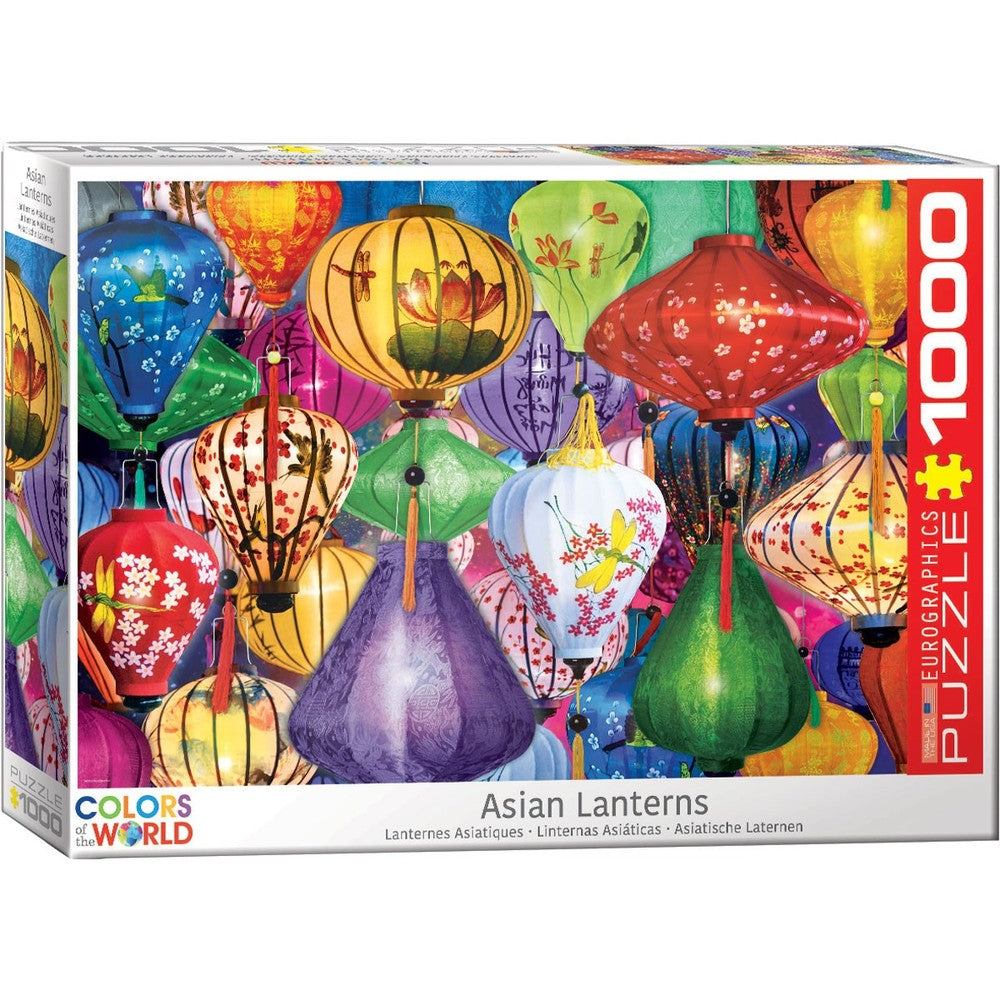 Puzzle - Eurographics - Asian Lanterns 1000pc