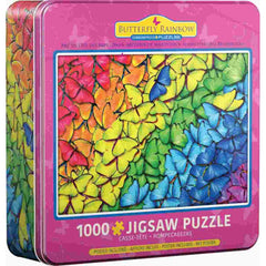 Puzzle - Eurographics - Butterfly Rainbow 1000pc Tin